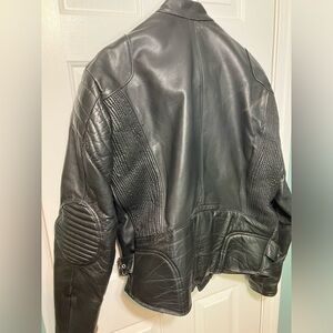 Men’s Protech leather biking jacket
